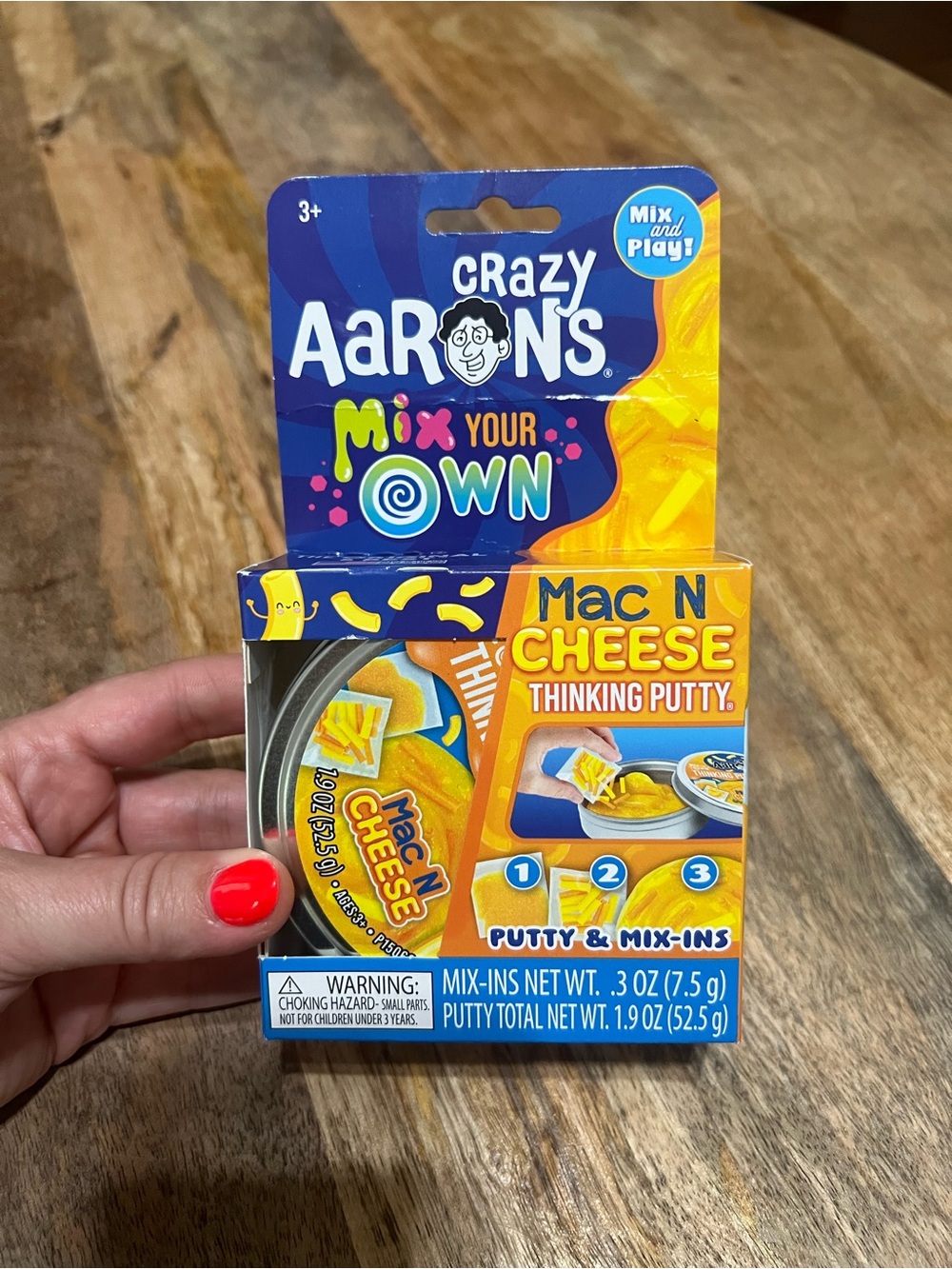 Crazy Aaron's Mix Your Own Mac N Cheese Thinking Putty